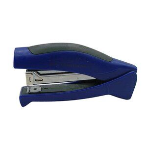 Blue Color Stapler Office Personal Supply Standard Vintage Ergonomic Lightweight